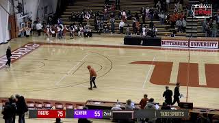 Wittenberg Mens Basketball vs Kenyon 021724 [upl. by Innavoj]