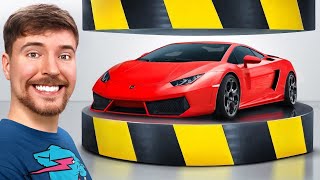 Hydraulic Press Vs Lamborghini [upl. by Stempson900]