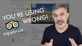 6 WAYS YOURE USING TRIPADVISOR WRONG [upl. by Aleekahs]