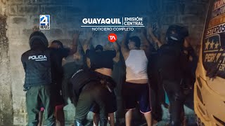 Noticiero de Guayaquil Emisión Central 080224 [upl. by Atteuqcaj]