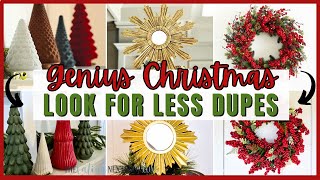 NEW CHRISTMAS LOOK FOR LESS DUPES YOU MUST TRY THIS YEAR [upl. by Ahsinnor]