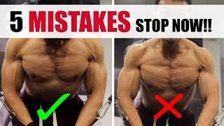 GET BIGGER CHEST CABLE CHEST FLY 5 MISTAKES 5 गलतिया चेस्ट केबल फ्लाई के दौरान [upl. by Ahselrac]