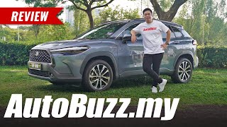 2022 Toyota Corolla Cross 18 Hybrid the everyday SUV  AutoBuzz [upl. by Beal611]