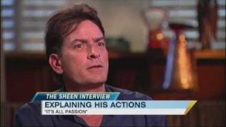 Exclusive Charlie Sheen Says Hes Not Bipolar but BiWinning 022811 [upl. by Small502]