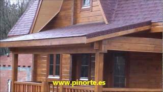 Pinorte Nº38 Lugo 2011 Chalets de madera [upl. by Cotsen180]