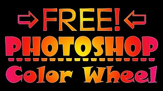 Free Painters Color Wheel Extension For Adobe Photoshop CS6 CS 4 amp 5 too Tutorial [upl. by Head]