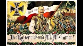 Germany before WW1  Kaiser Wilhelm speak  alte kameraden marsch  Waidmannsheil Marsch 1913 [upl. by Ledarf]