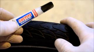 DIY How to fix a punctured bicycle tire [upl. by Elbas]