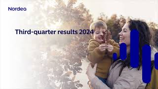 Nordea Bank NRDBY Q3 2024 Earnings Presentation [upl. by Eserahs]