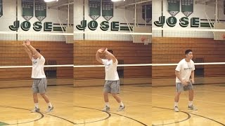 Teach How To Serve A Volleyball  Volleyball Overhand Serving Progressions [upl. by Nosreve]