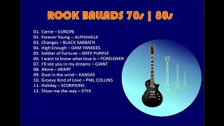 Rock Ballads 70s 80s [upl. by Ellatsyrc]