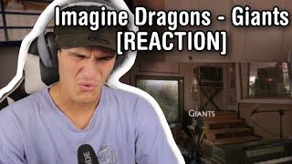 Imagine Dragons  Giants REACTION [upl. by Enaitsirk691]