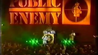 Public Enemy 1987 Live  Def Jam Tour London England [upl. by Lody]