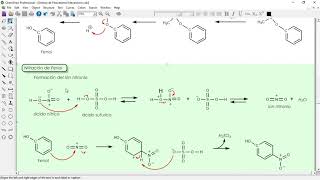 Reacciones del Benceno a Paracetamol con Mecanismos  Síntesis de Acetaminofén [upl. by Naot]