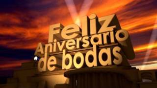 Feliz Aniversario de bodas [upl. by Anelhtac]