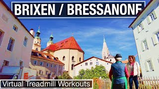 City Walks 4K  🇮🇹 Brixen  🇮🇹 Bressanone Italy Walking Tour  Virtual Treadmill Walk [upl. by Sibelle]