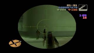 Grand Theft Auto III  Pop 17 Yardie Heads In 120 Seconds Rampage EASY METHOD [upl. by Narud]