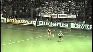 Germany v Switzerland 27th APR 1988 Jürgen Klinsmann Erstes Länderspieltor [upl. by Aenil]