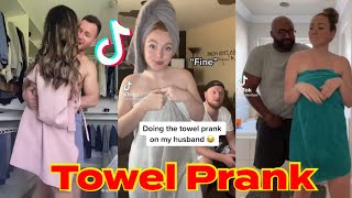 Towel Prank Funny Tiktok Compilation 4 [upl. by Masha]