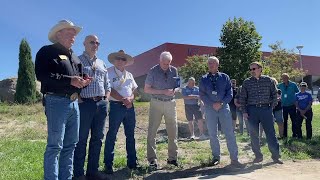 Bill Dutcher honored with roadway at MetraPark [upl. by Corron]