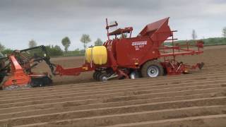 GRIMME GL 34 T  Potato Planter with moving floor unit [upl. by Edualc]