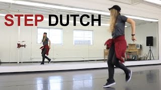 Hip hop dance tutorial for beginners step by step choreography  STEP DUTCH [upl. by Obeng]