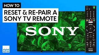 Sony TV Remote Not Working How to RePair with Bluetooth [upl. by Einttirb]