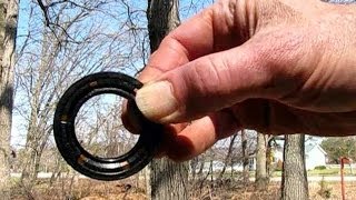 How to replace a leaking oil seal [upl. by Lonnard]