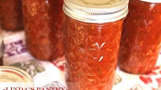 Canning Sweet amp Spicy Tomato Jam With Lindas Pantry [upl. by Kristan]