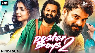 POSTER BOYS 2  Blockbuster Hindi Dubbed Action Movie  Unni Mukundan Tovino Thomas  South Movie [upl. by Latricia]