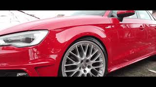 Audi A3  BBS Speedline wheels  Eibach Suspension [upl. by Eibbed]