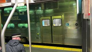 Metra Train Doors Closing Announcement On METX 8457 At Chicago OTC On May 11 2024 [upl. by Alatea]