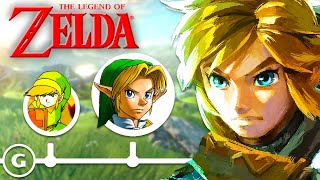 The Complete LEGEND OF ZELDA Timeline Explained [upl. by Dorej]