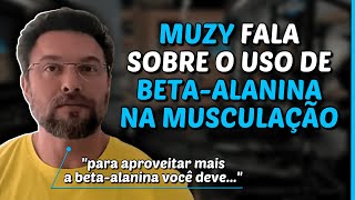 BETAALANINA É UM BOM SUPLEMENTO PARA MUSCULAÇÃO  Muzy Explica [upl. by Singband]