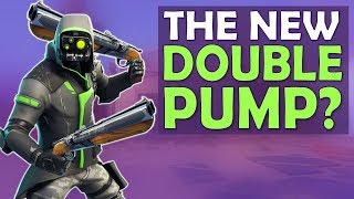 THE NEW DOUBLE PUMP  DOUBLE BARREL SHOTGUN  Fortnite Battle Royale [upl. by Nnaycnan]