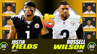 Team of JUSTIN FIELDS vs Team of RUSSELL WILSONS [upl. by Giliana250]