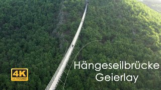 Hängeseilbrücke Geierlay 4K [upl. by Asserat]