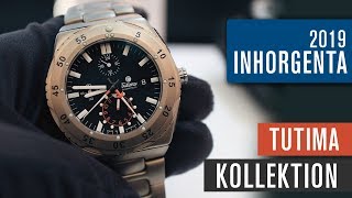 Tutima 2019 Grand Flieger M2 Seven Seas Saxon One Patria auf der Inhorgenta [upl. by Noicpecnoc]