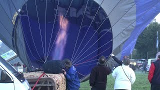 MONTGOLFIADE WARSTEIN 2017  Start 2 HEIßLUFTBALLONS [upl. by Etnom]