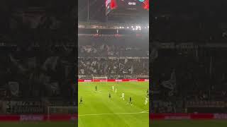 Eintracht Frankfurt vs RFS europaleague shorts footballpassion [upl. by Enrika]