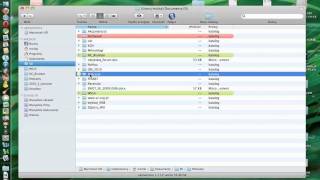 Praca z katalogami w Finderze na Mac OS X [upl. by Novek]