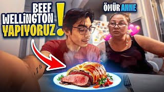 ANNEM İLE BEEF WELLİNGTON YAPTIK Gordon Ramsay Tarifi [upl. by Raquel]