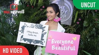 The Body Shop New Brand Ambassador Launch  Shraddha Kapoor  Complete Event [upl. by Arahat464]