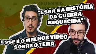 FELIPE CASTANHARI FAZ O MELHOR VÍDEO DA INTERNET SOBRE GUERRA DA COREIA  Gustavo Gaiofato [upl. by Sil]