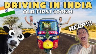 Surviving Indian Roads Italians Take on the TukTuk Challenge [upl. by Latricia]