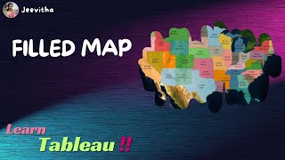 Tableau  Master the art of creating dazzling filled map [upl. by Slack965]