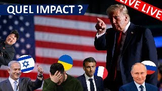 🇺🇸 ÉLECTION DE TRUMP 🇺🇸 QUELLES CONSÉQUENCES A LINTERNATIONAL 🇺🇦🇫🇷🇮🇱🇷🇺🇪🇺🇮🇷🇨🇳 [upl. by Nogem]