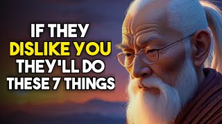 7 Signs That Someone Dislikes You and is Hiding it  Zen Wisdom [upl. by Yelekalb]