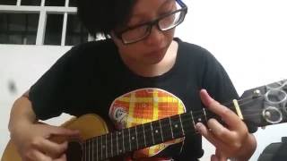 Little dimples JJ Lin amp Charlene Choi ukulele [upl. by Enitsua]