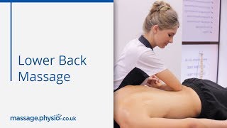 Lower Back Massage [upl. by Winson]